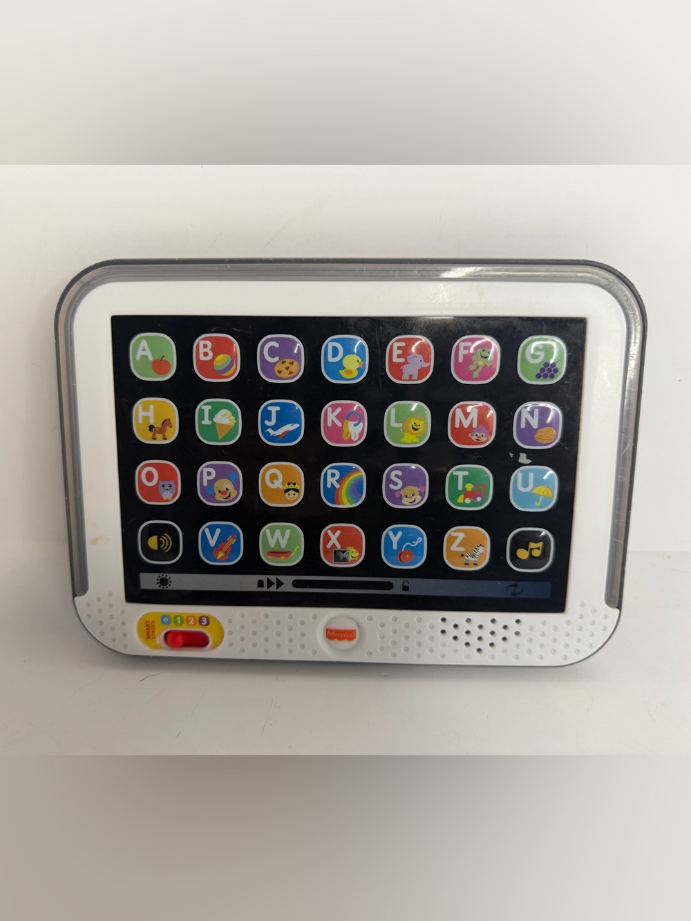 Fisher-Price Laugh & Learn Smart Stages Tablet ABC Alphabet Learning Toy Works